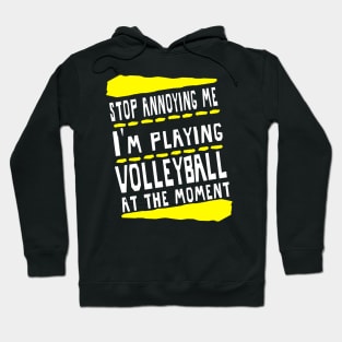 Volleyball Excavators British Boys Team Men Hoodie